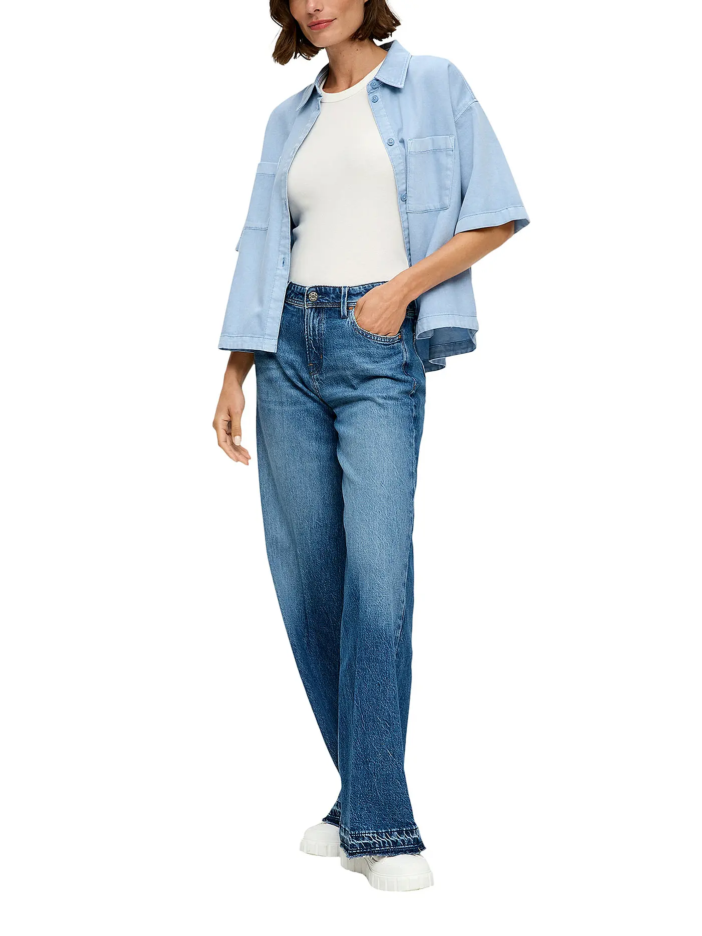 S.OLIVER | Jeans Wide Leg | 